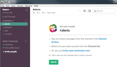 slack-interface