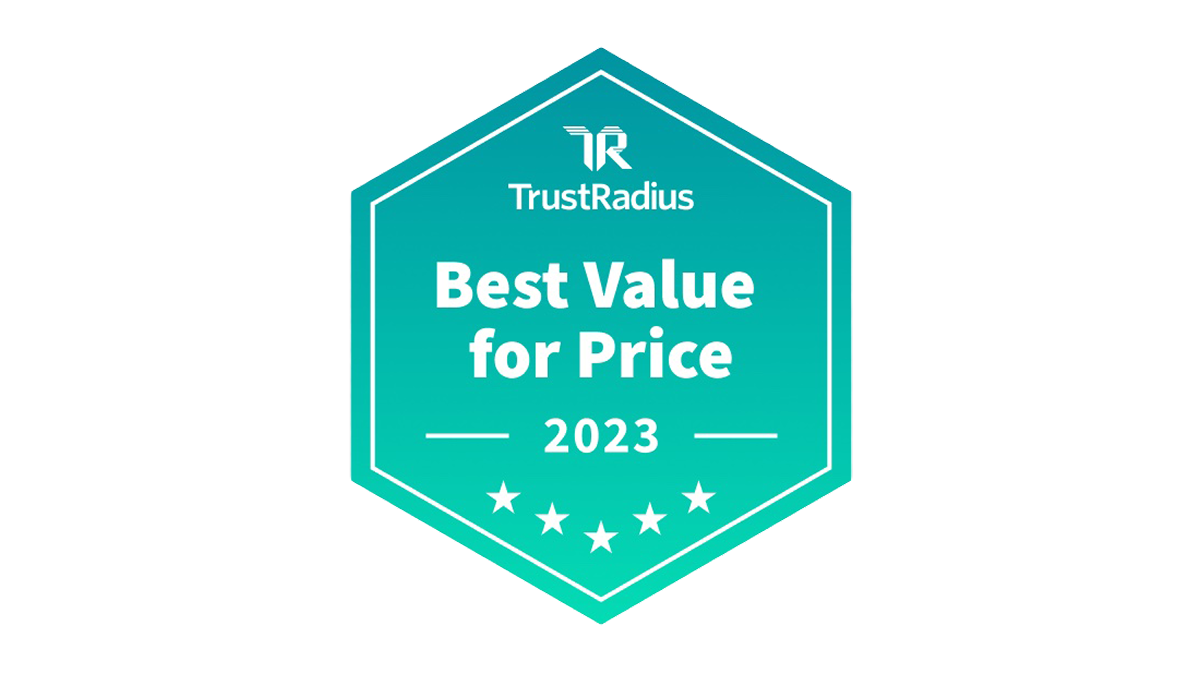 2023 TrustRadius Best Value for Price Award