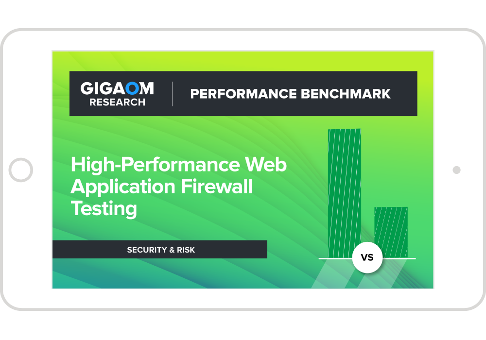 High-Performance Web Application Firewall Testing Report cover