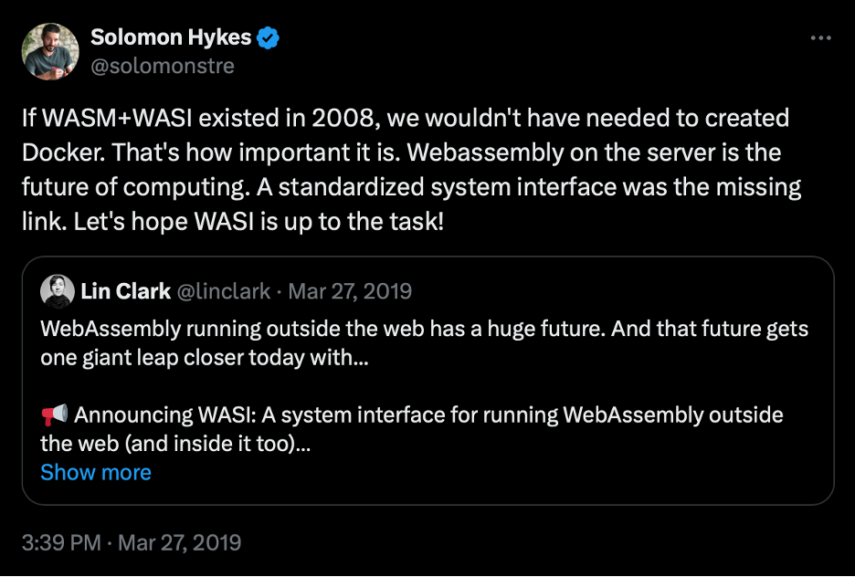 Solomon Hykes tweet