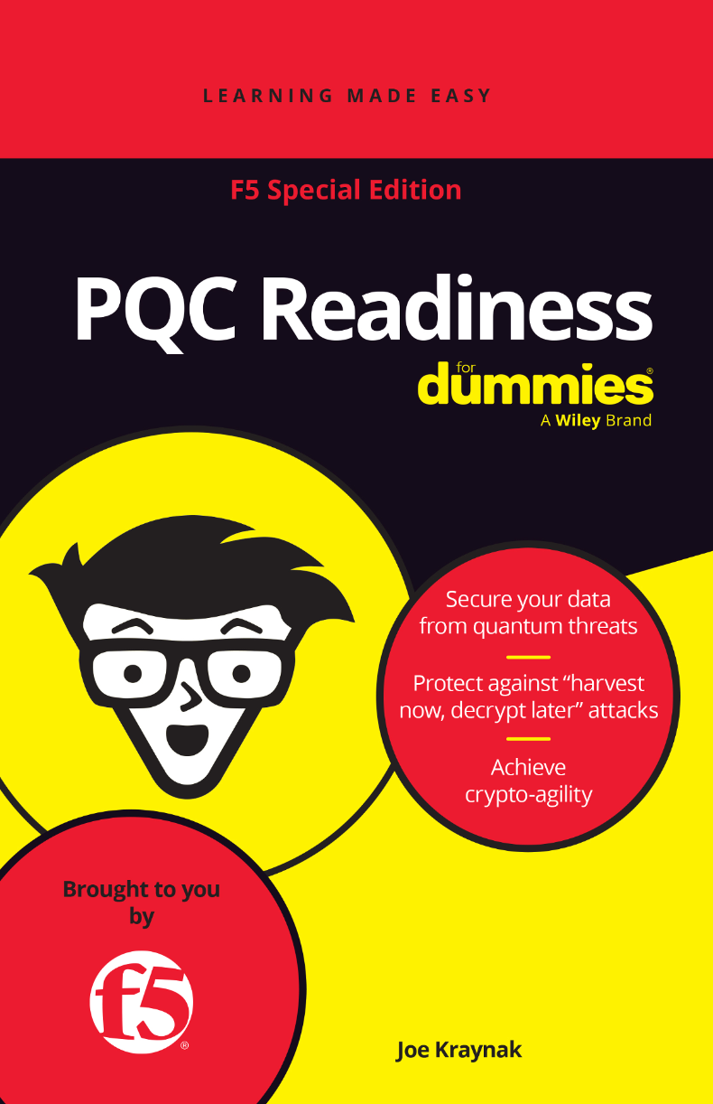 PQC readiness for dummies eBook cover