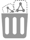 disposable infrastructure icon