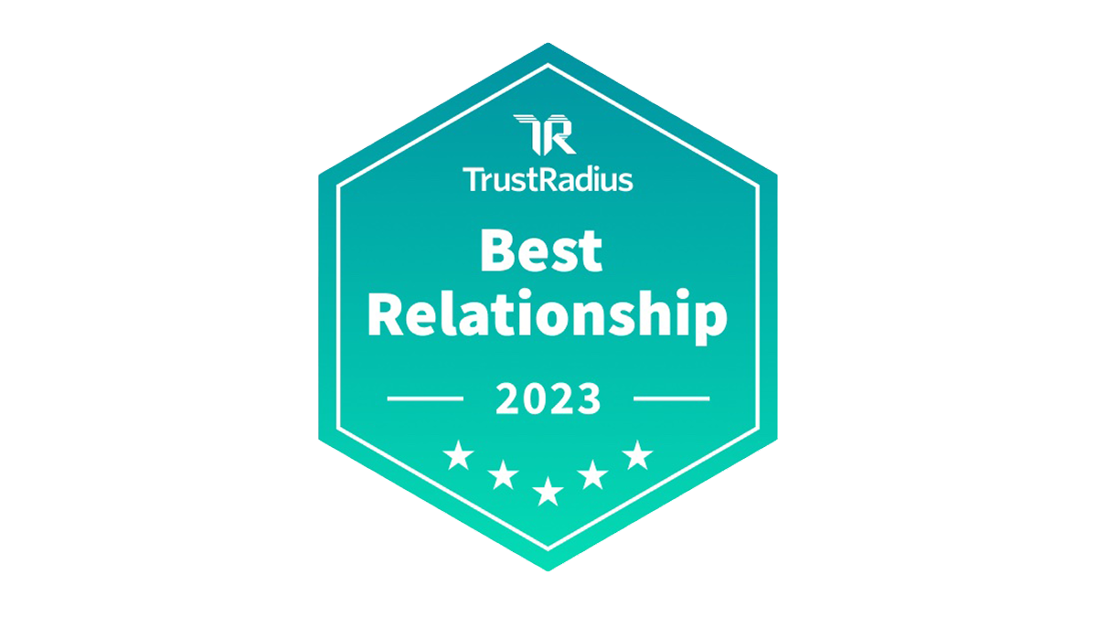 2023 TrustRadius Best Relationship Award