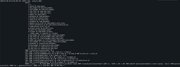 postgres logs