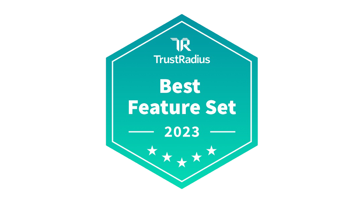 2023 TrustRadius Best Feature Set Award