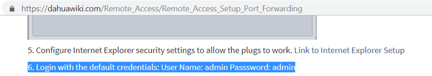 Figure 3: Dahua NVR Remote Access Guide.