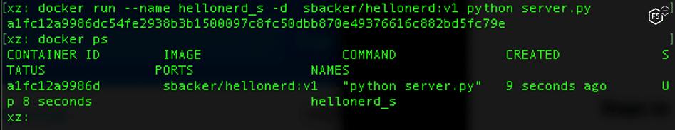 Hello Nerd command to launch gRPC server