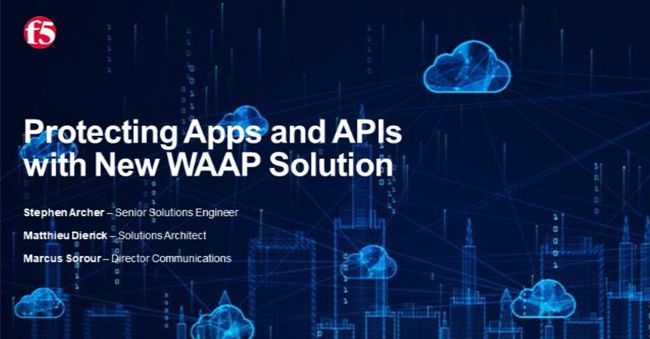 Protecting Apps and APIs with New WAAP Solution