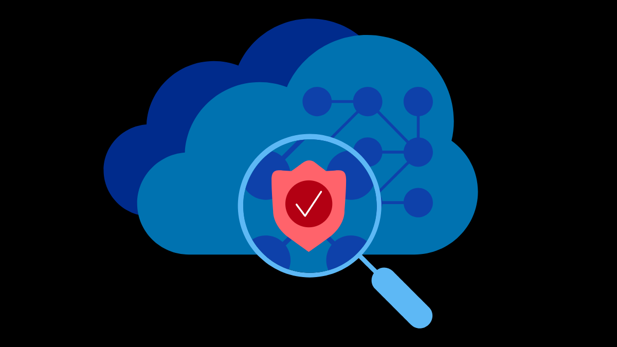 Digital brain with a security shield, currency and pulse icons, enclosed by circular arrows.
