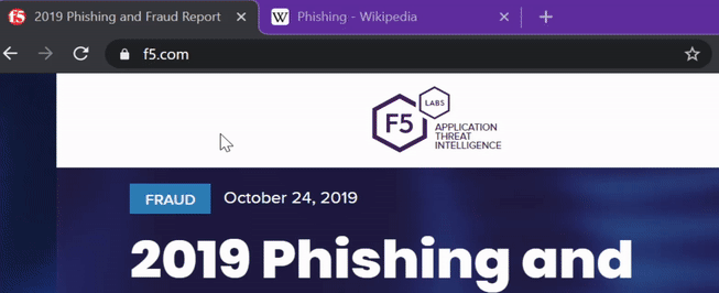 Animation of Chrome’s omnibox address bar hiding the path